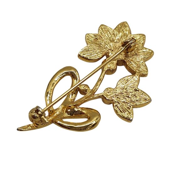 Retro Statement Jewelry Brooch Floral Bugs Whimsical Nature Cottage Core Pins - Picture 14 of 14